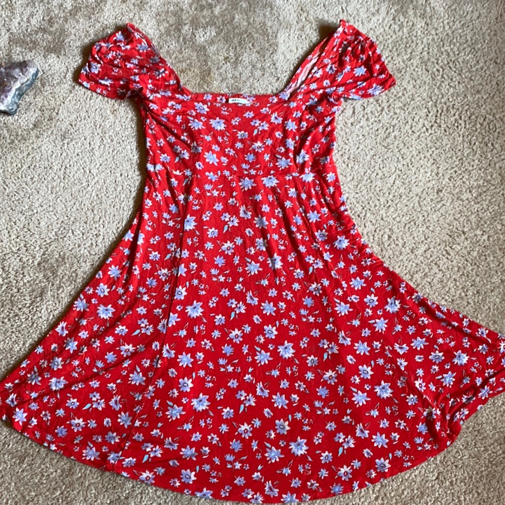 Kimchi Blue/Urban Outfitters drop shoulder dress